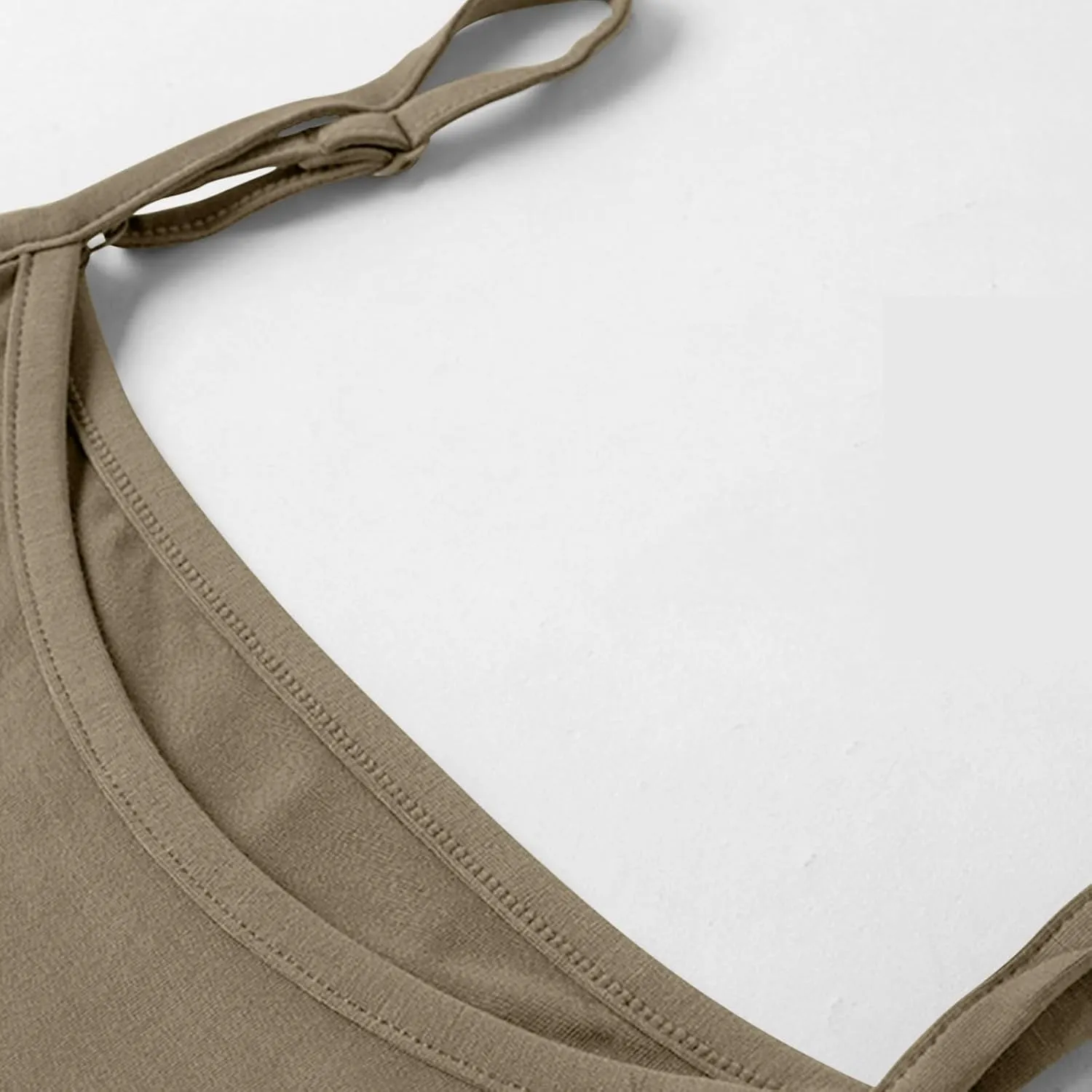 Sexy Tops for Women Casual Camisole Tops Sleeveless T-Shirts Tank Tops Adjustable Spaghetti Strap Tank Cami Shirt