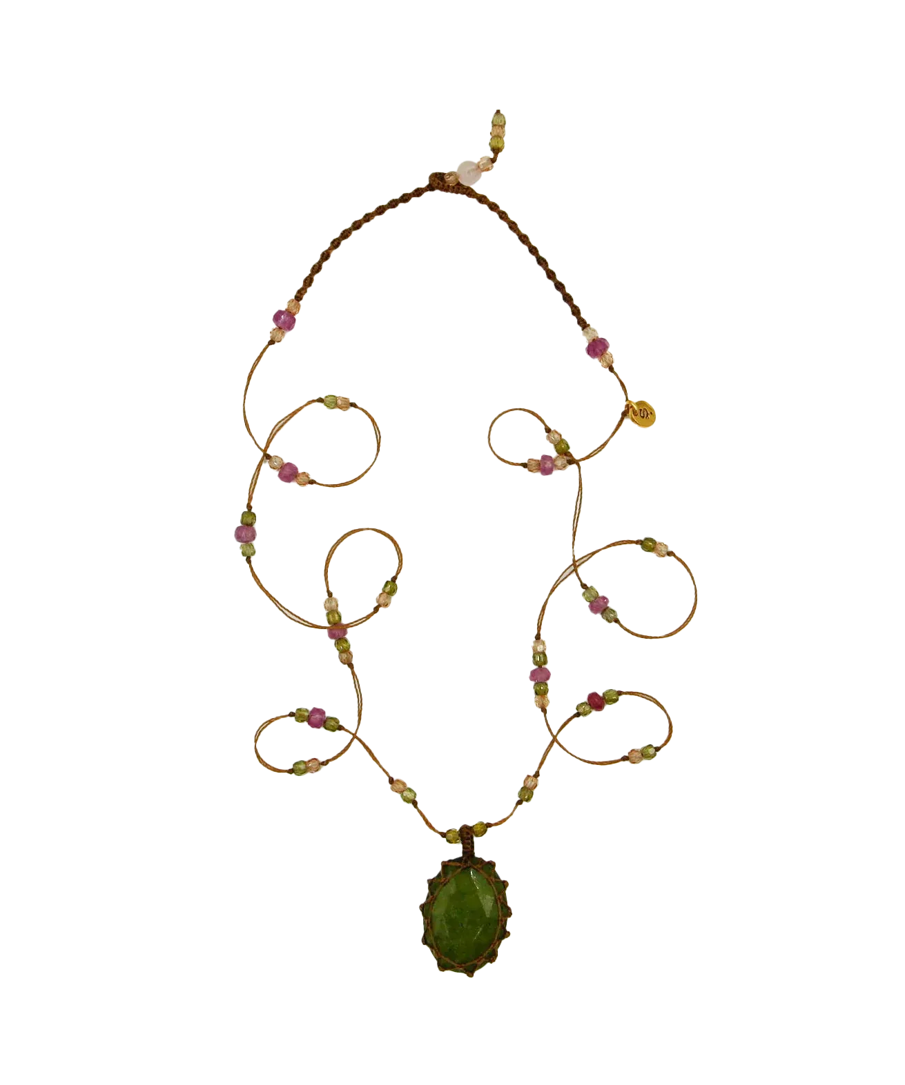 Sharing Tibetan Short Necklace Serpentine
