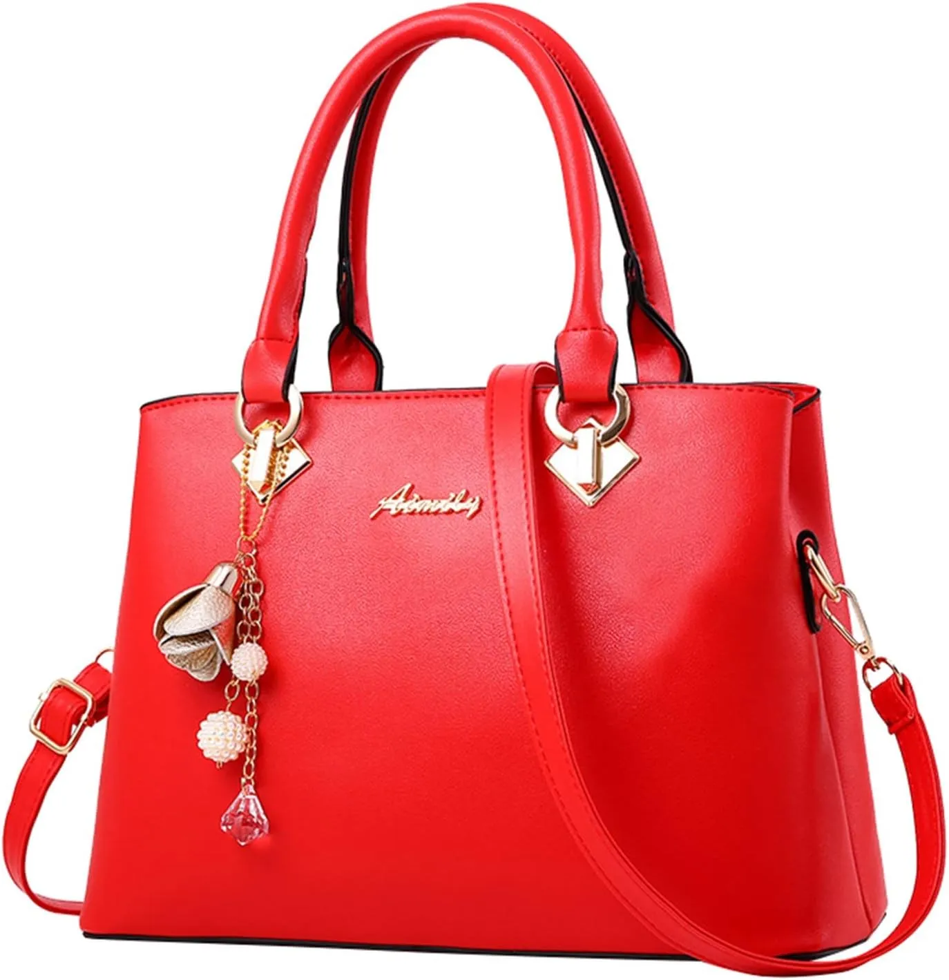Shoulder Bag for Women, Hobo Handbags Trendy Y2k Purses Patent Leather Clutch Bag Cute Bow Purse Unisex Hobo