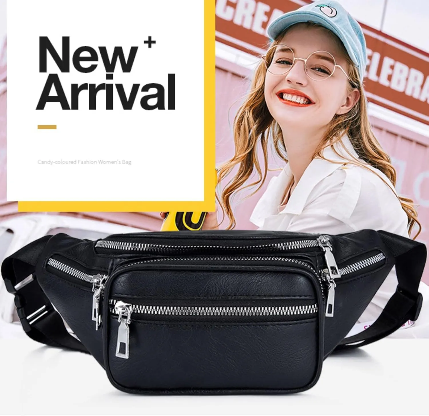 Shoulder Bag for Women Outdoor Leisure Sports Waist Bag For Men And Women Waist Walking Fitness Travel