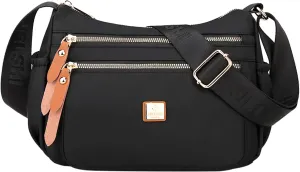 Shoulder Bags for Women Stadium Crossbody Messenger Bags for Concerts Sporting Events Trendy Clutch Saddle Bag(Black)