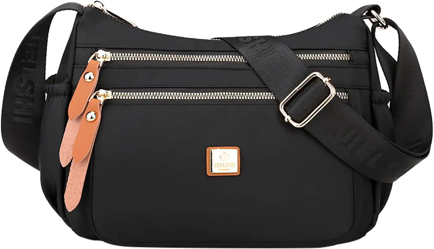 Shoulder Bags for Women Stadium Crossbody Messenger Bags for Concerts Sporting Events Trendy Clutch Saddle Bag(Black)