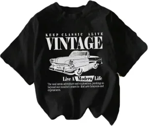 SISKIN Oversized Graphic Tees for Women Vintage, Graphic Tees for Women, Vintage Tees for Women, T Shirts for Women Loose Fit