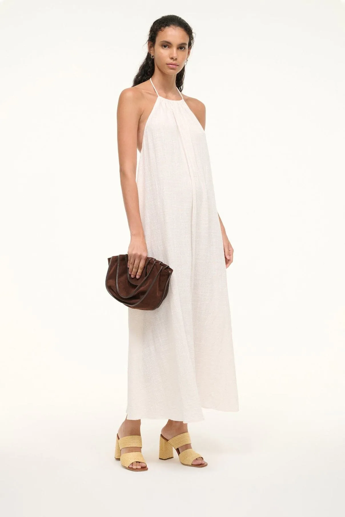 SKYLAR HEEL | NATURAL RAFFIA