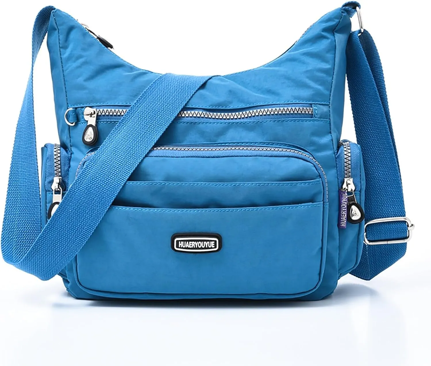 Sling Bags for Women Anti Theft Travel Waterproof Nylon Crossbody Bags for Woman Trendy Clear Fanny Pack(G)