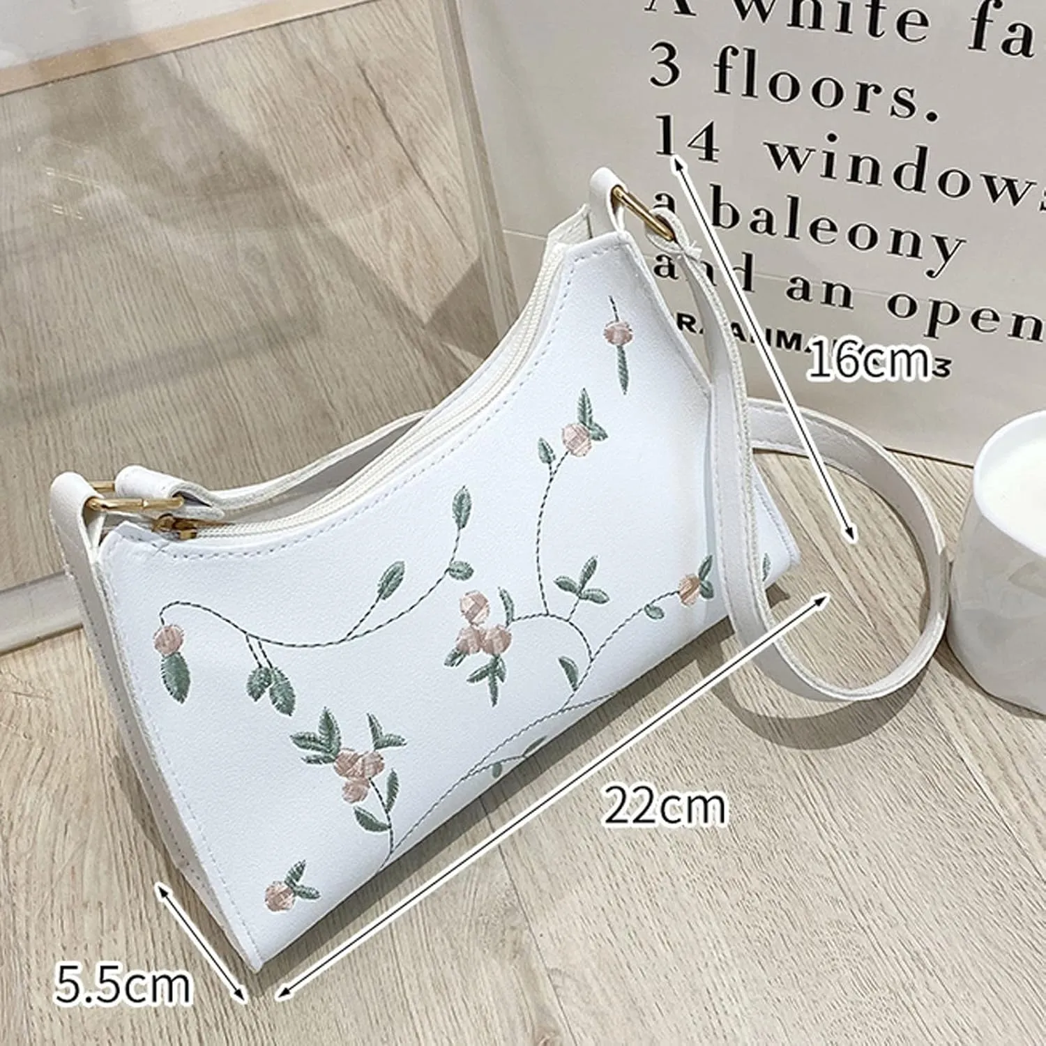 Sling Bags for Women Anti Theft Travel Women's Shoulder Bags Tote Satchel Hobo Cute Purse for Women Trendy(Black)
