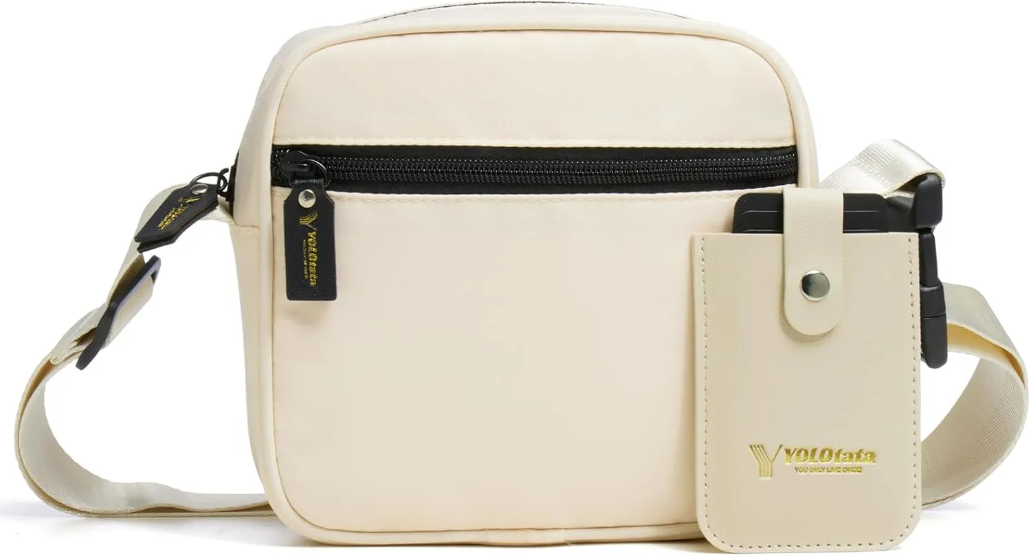 Small Crossbody Bags for Women Waterproof Adjustable Sling for Travel & Everyday Use