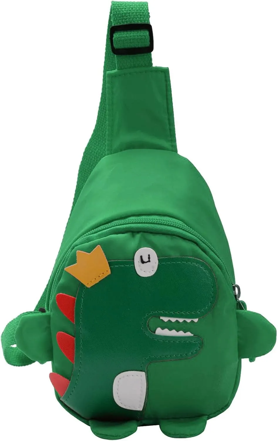 Small Sling Backpack Crossbody Bag Girls And Boys Childrens Fashion Cartoon Dinosaur Chest Bag Nylon Adjustable