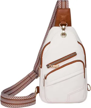 Small Sling Bag for Women And Men Mini Crossbody Phone Chest Purses Casual Fashion Daily Travel Bags with Guitar Straps