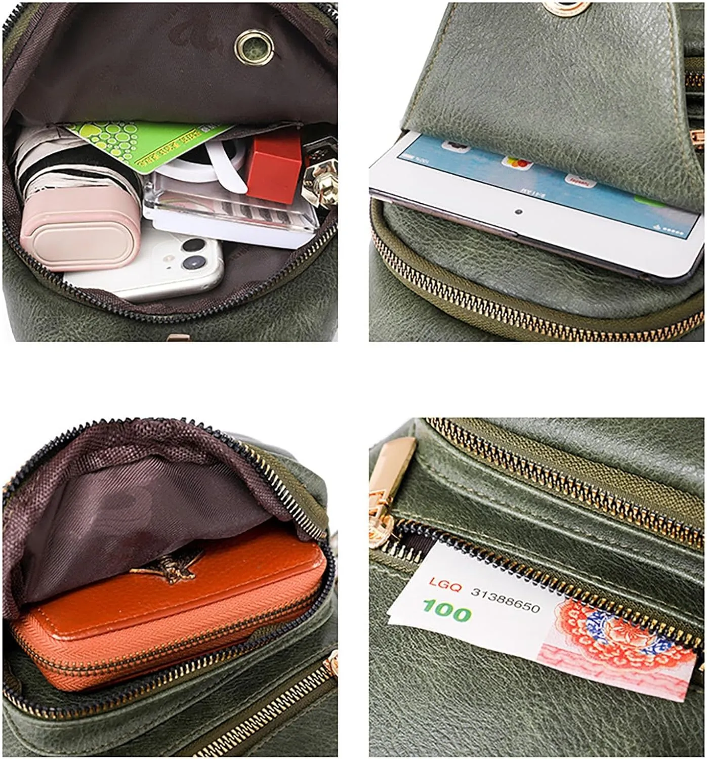 Small Sling Bag for Women And Men Mini Crossbody Phone Chest Purses Casual Fashion Daily Travel Bags with Guitar Straps
