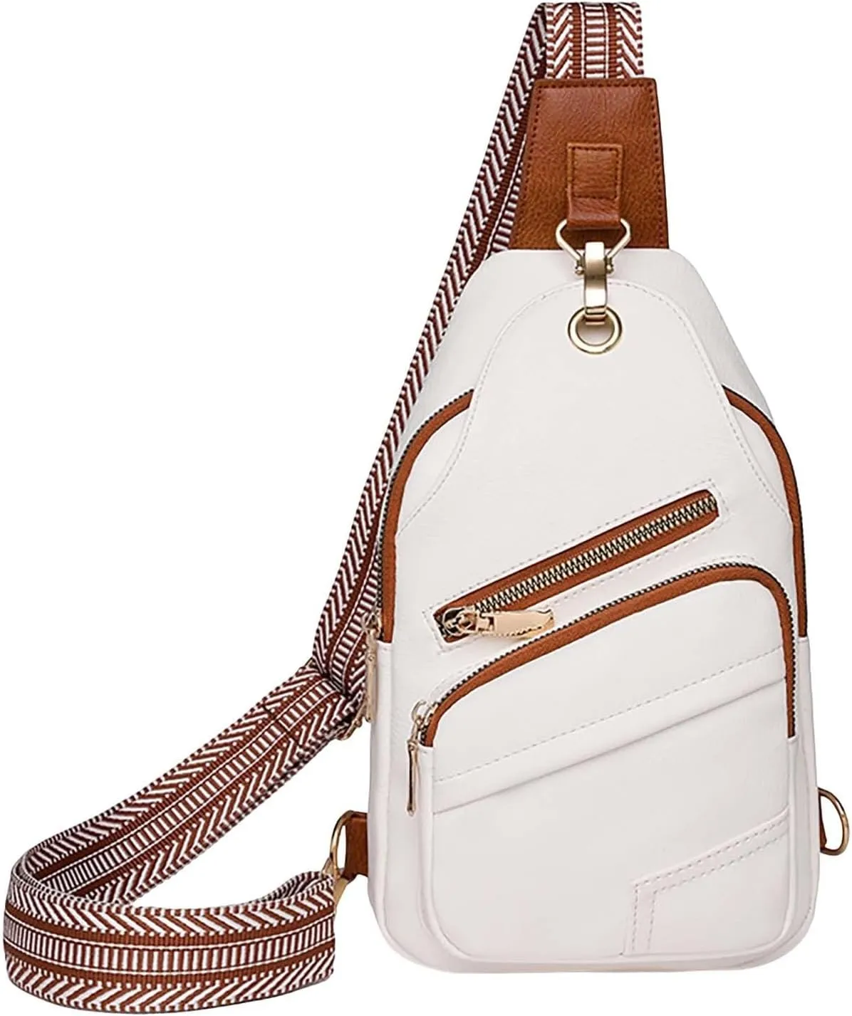 Small Sling Bag for Women And Men Mini Crossbody Phone Chest Purses Casual Fashion Daily Travel Bags with Guitar Straps