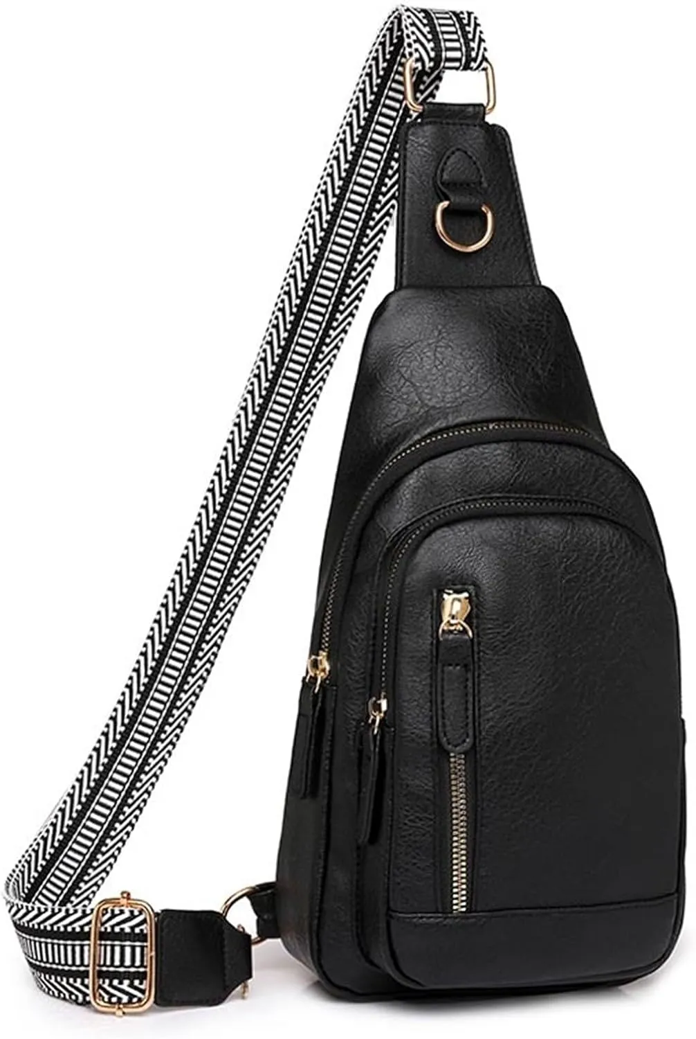 Small Sling Bag for Women Faux Pu Leather Sling Crossbody Bags Fashion Daily Use Travel Bag with Adjustable Strap