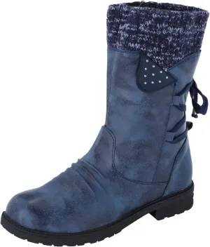 Snow Boot for Women with Zipper Winter Boots Women Waterproof Womens Winter Waterproof Boots Zapatos De Nieve Para Mujer Botas De Trabajo Antideslizantes Y Waterproof Para Mujer