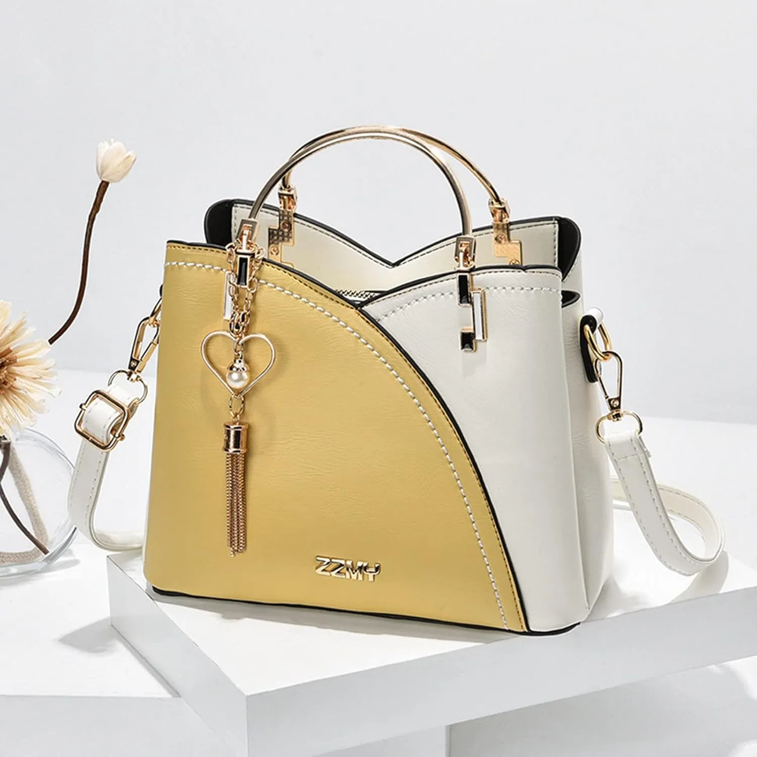 Spring And Summer Trendy Bags Ladies Handbag Shoulder Messenger Bags Fashion Womens Huge Messenger Bag (C, One Size)