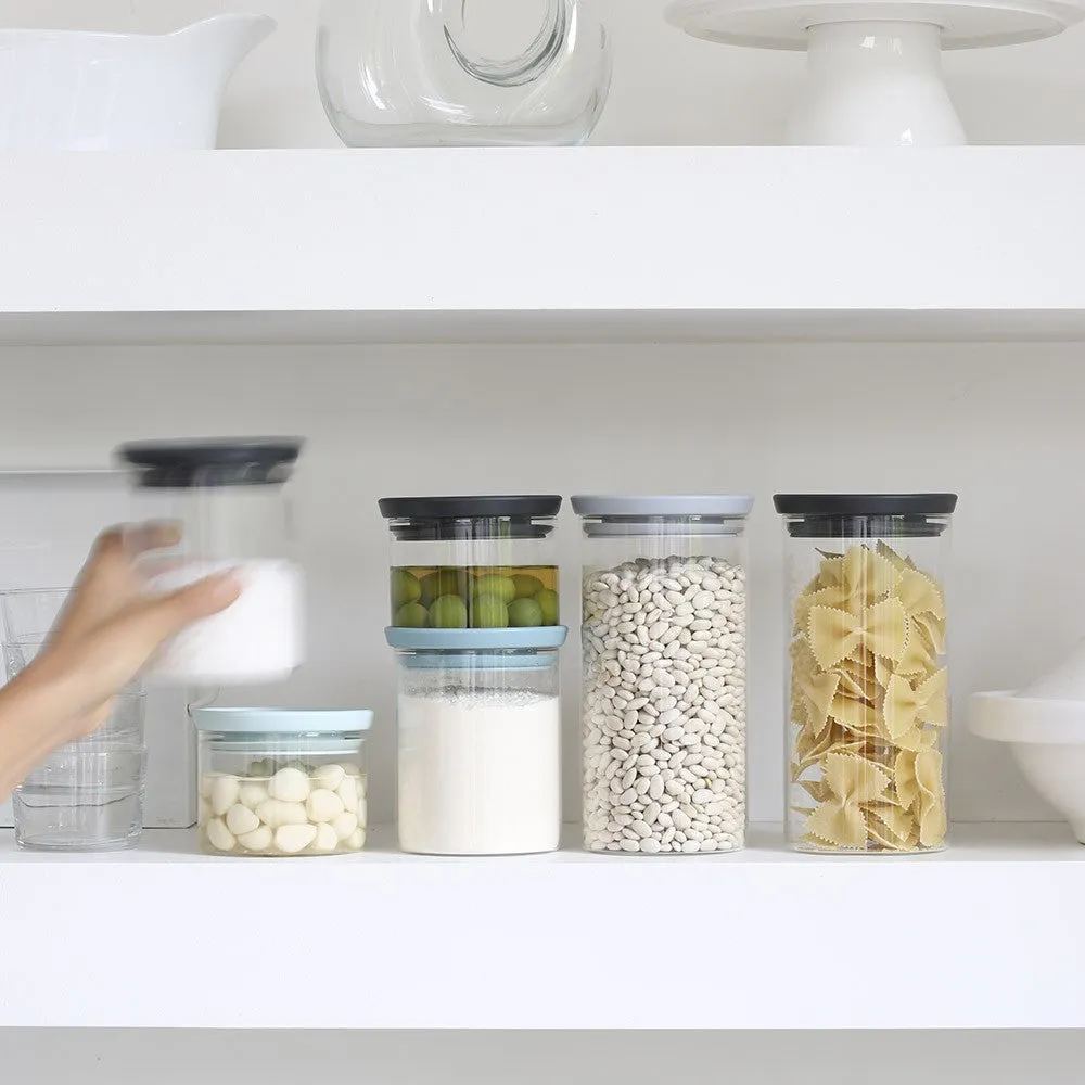 Stackable Glass Jar 0.3L