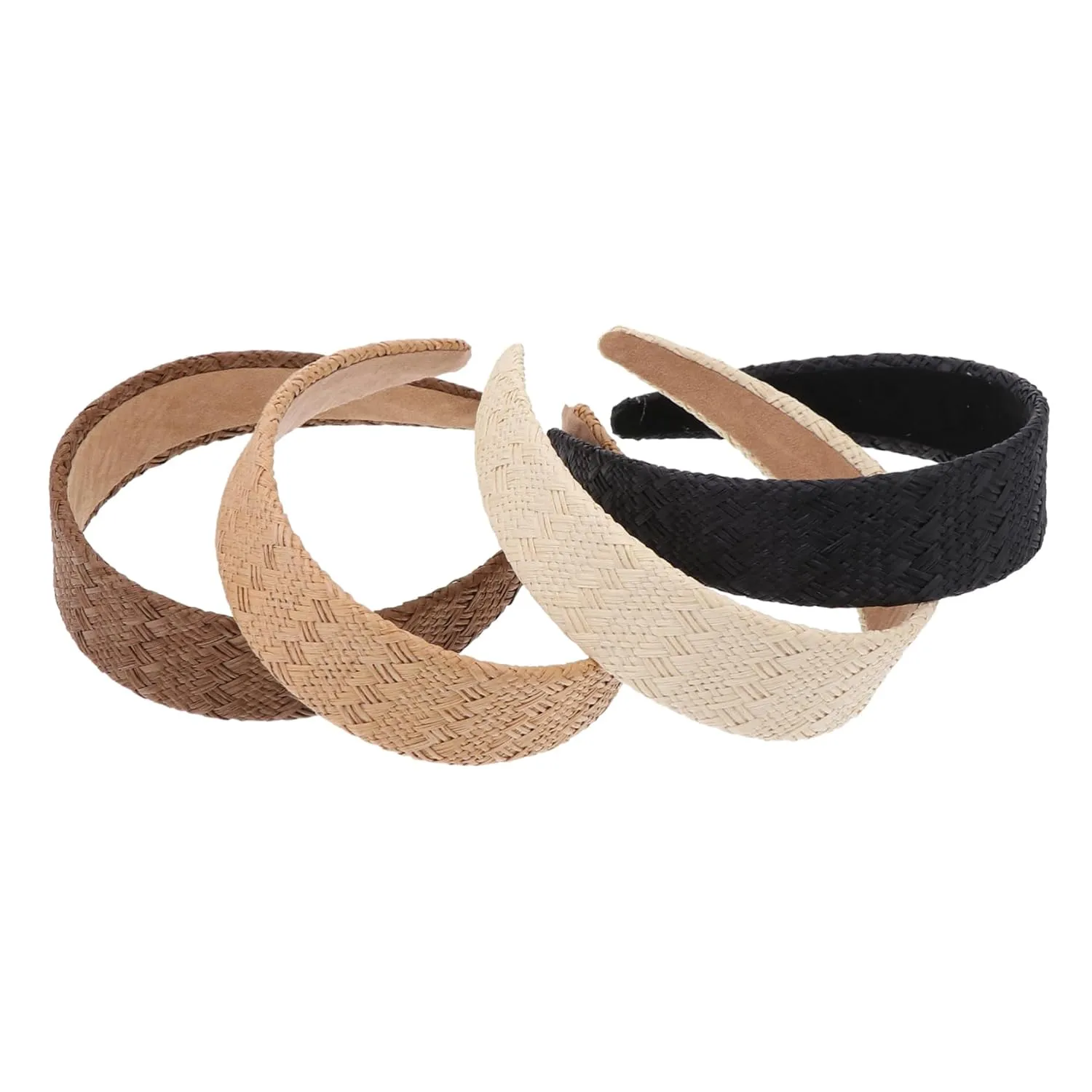 Sturdy Headband for Women Hair Clip Barrettes Knotted Style Beach Headbands Random Color
