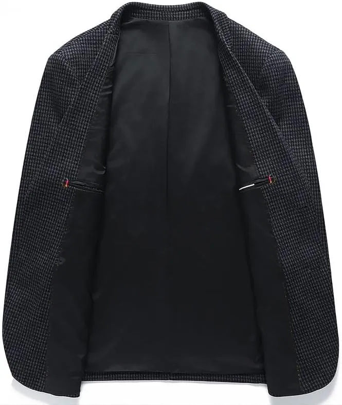 Stylish Mens Travel Blazers Business Casual Men Suit Sport Coat Elegant Notched Lapel Suit Jackets