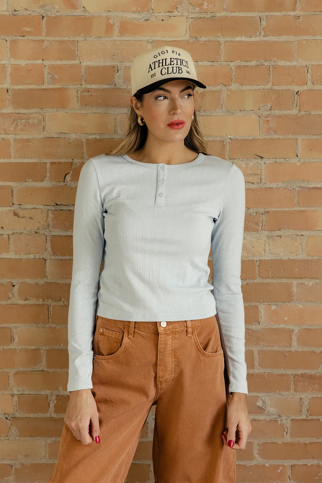 Tabby Henley Long Sleeve