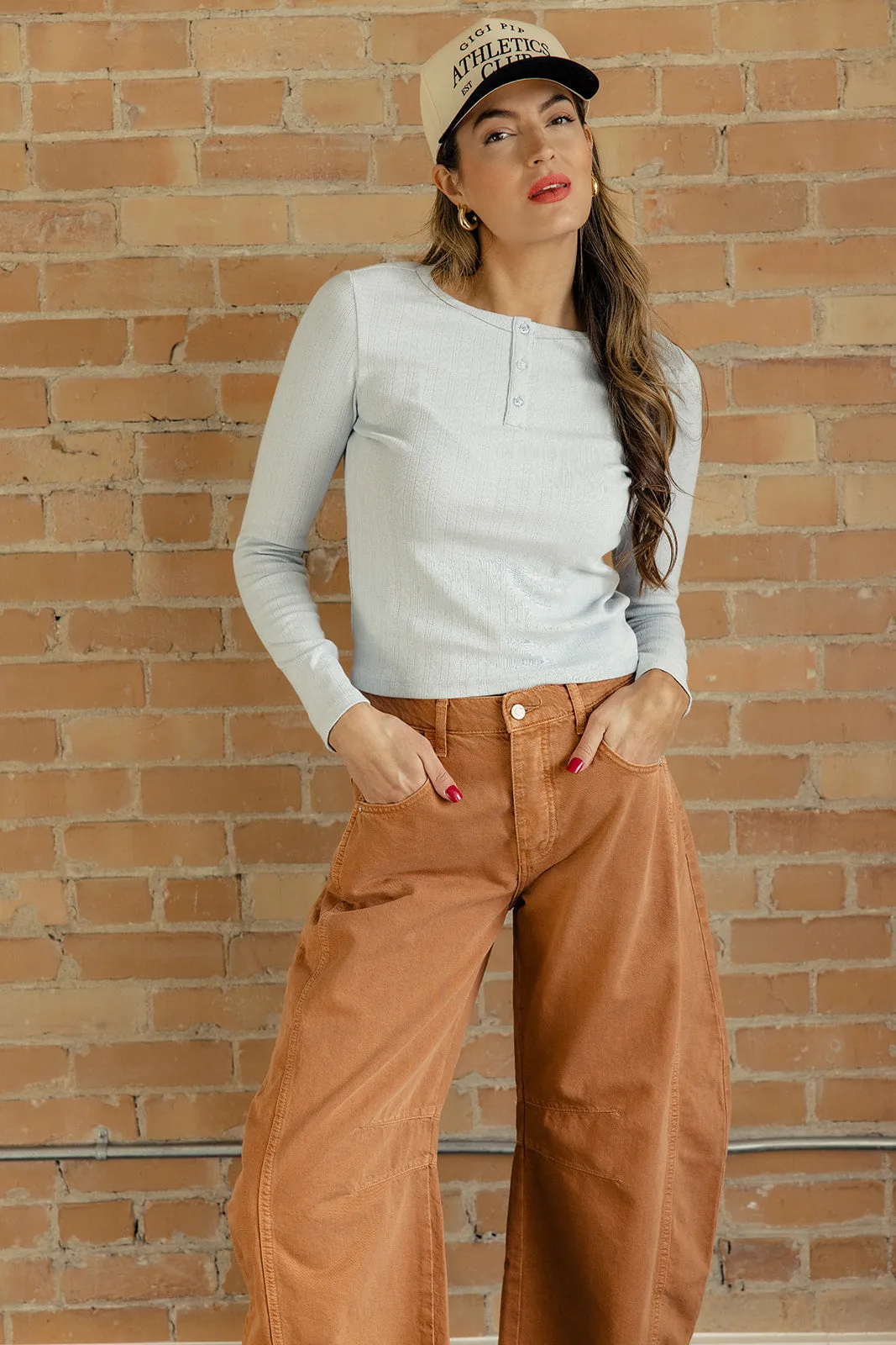 Tabby Henley Long Sleeve