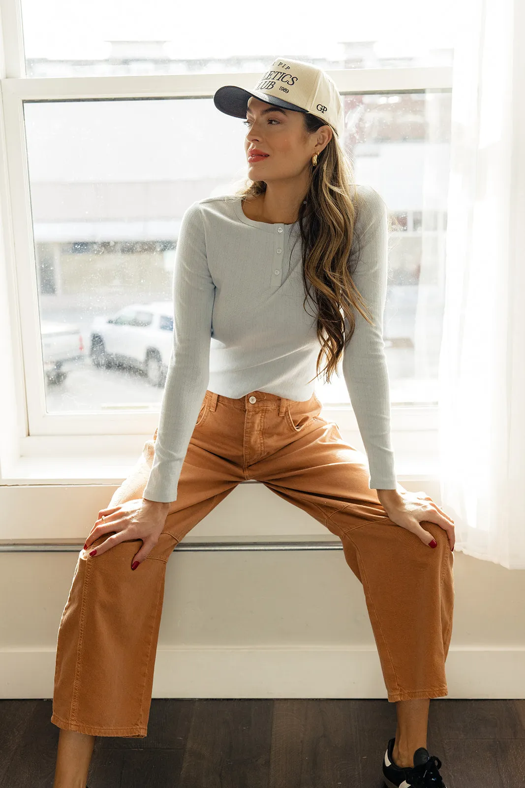 Tabby Henley Long Sleeve