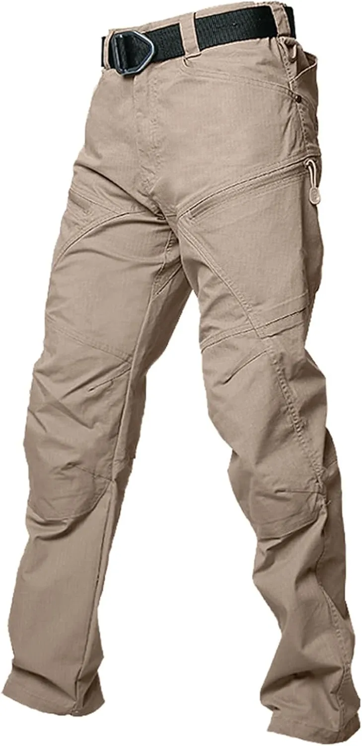 Tactical Pants for Men Men's Hiking Pants Outdoor Military Combat Cargo Work Construction Trousers with Multi Pockets