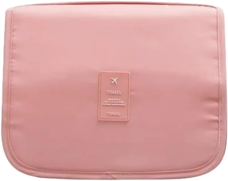 Travel Toiletry Bag for Women - 4 Spacious Compartments - Hanging Vacation Bag Makeup Organizer for Traveling, neceser de viaje para mujer