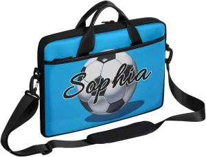 TropicalLife Personalized Laptop Bag 15 Inch Custom Sleeve Case with Handle Shoulder Strap Computer Messenger Bag