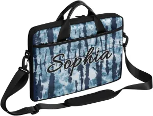TropicalLife Personalized Laptop Bag 15 Inch Custom Sleeve Case with Handle Shoulder Strap Computer Messenger Bag