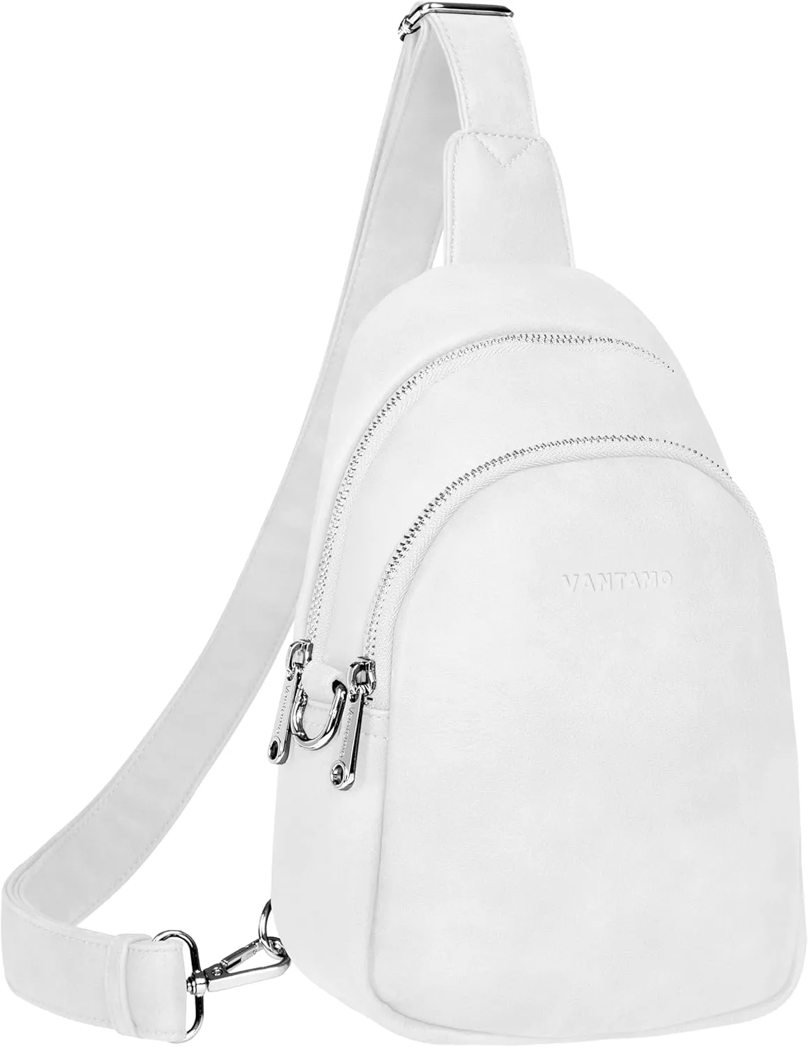 Vantamo Crossbody Sling Bags for Women, RFID & Anti-Pickpocket Clip Cross Body Bag, Adjustable Strap Travel Pack