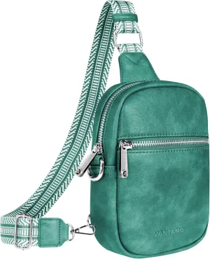 Vantamo Small Crossbody Bags for Women, Sling Bag with RFID & Anti-Pickpocket Clip, Adjustable Strap Cross Body Packs