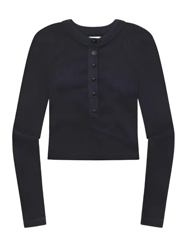 Varra Henley in Mineral Navy