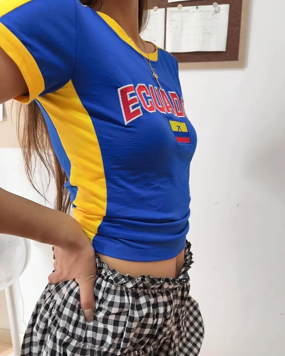Vintage Graphic Baby Tees for Women Brazil Shirt Y2k Tops Baby Crop Tees 90s Summer Going Out Tops Streetwear Shirts