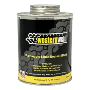 Western Weld 16 oz Repair Sealant, Black - RS16BK