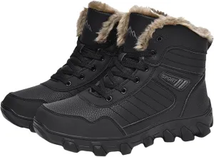 Winter White Boots for Women Size 12 Warm Boots for Men Waterproof Ankle Winter Boots for Women Black Fluffy Boots Womens Winter Boots White of Today