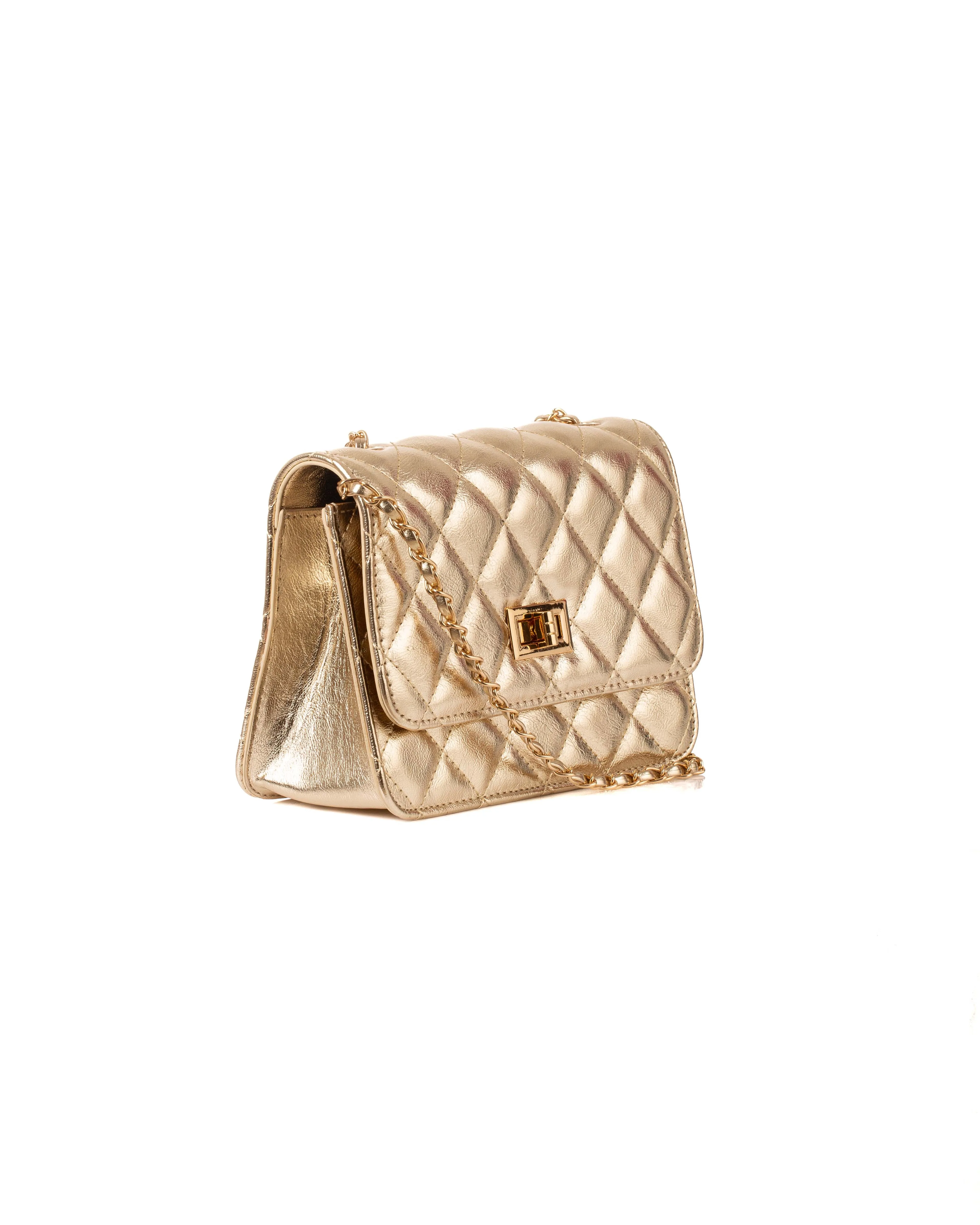 Women Bag    Messenger   Gold