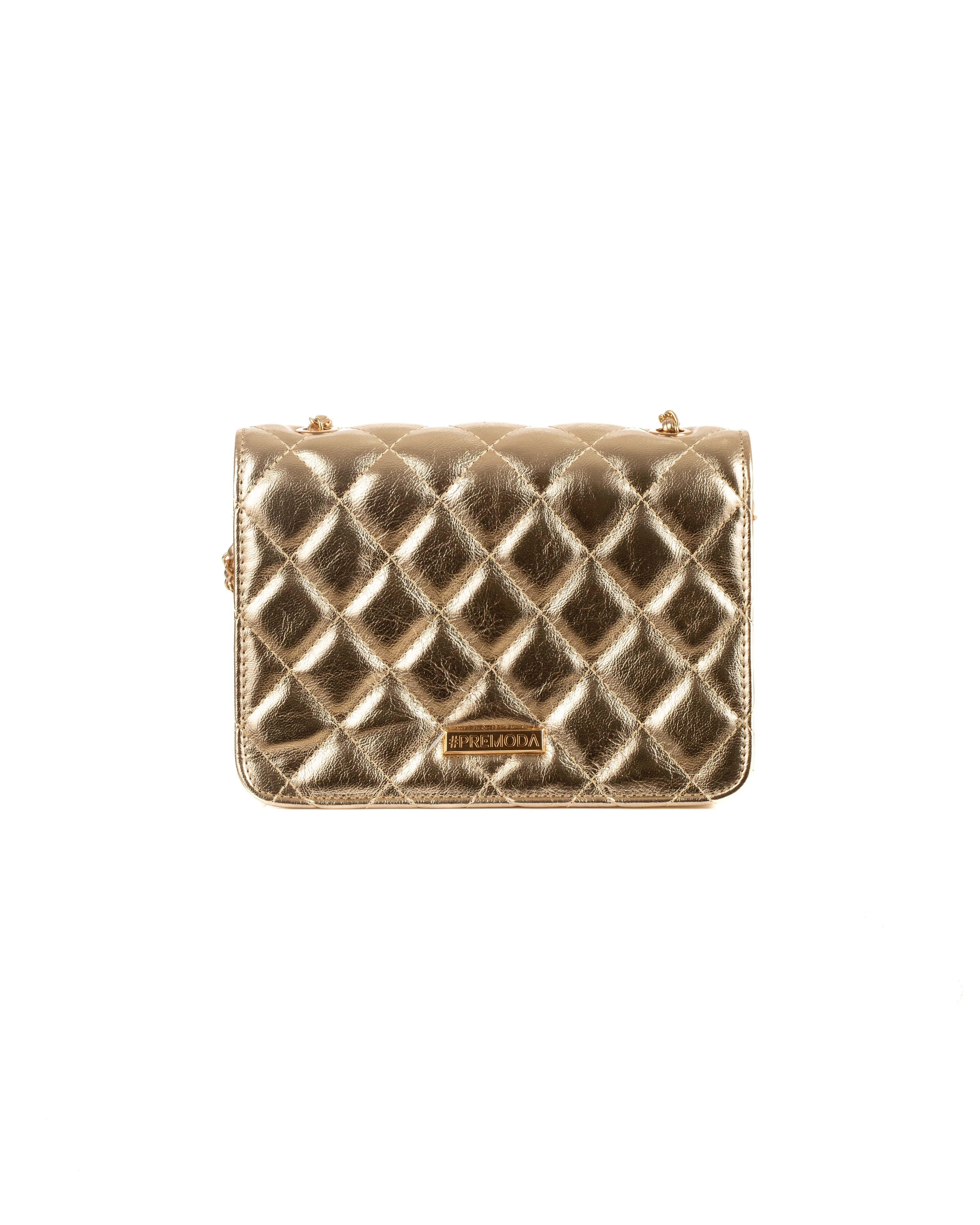 Women Bag    Messenger   Gold