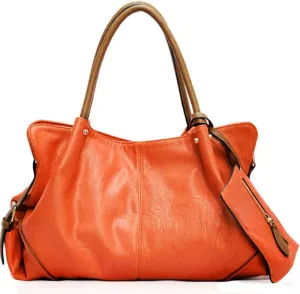 Women Handbag PU Leather Satchel Tote Pouch Handbag Purse Set