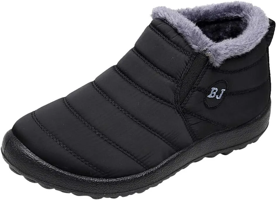Women Snow Boots Waterproof Tall Slip on Winter Boots for Women Waterproof Snow Non Slip Snow Boots Womens Tall Womens Hunting Boots Waterproof Insulated Botas De Invierno Para Mujer Elegantes Largas