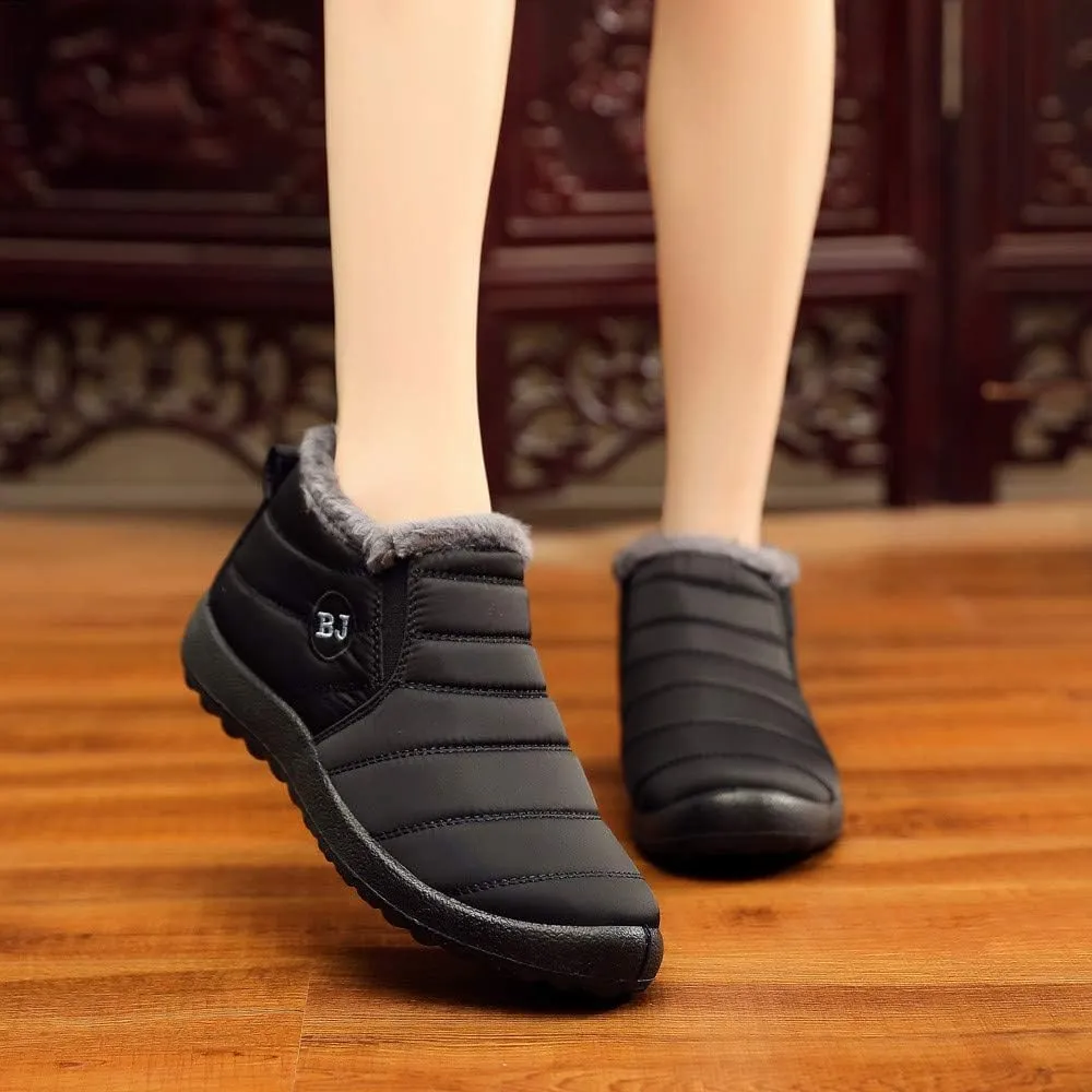 Women Snow Boots Waterproof Tall Slip on Winter Boots for Women Waterproof Snow Non Slip Snow Boots Womens Tall Womens Hunting Boots Waterproof Insulated Botas De Invierno Para Mujer Elegantes Largas