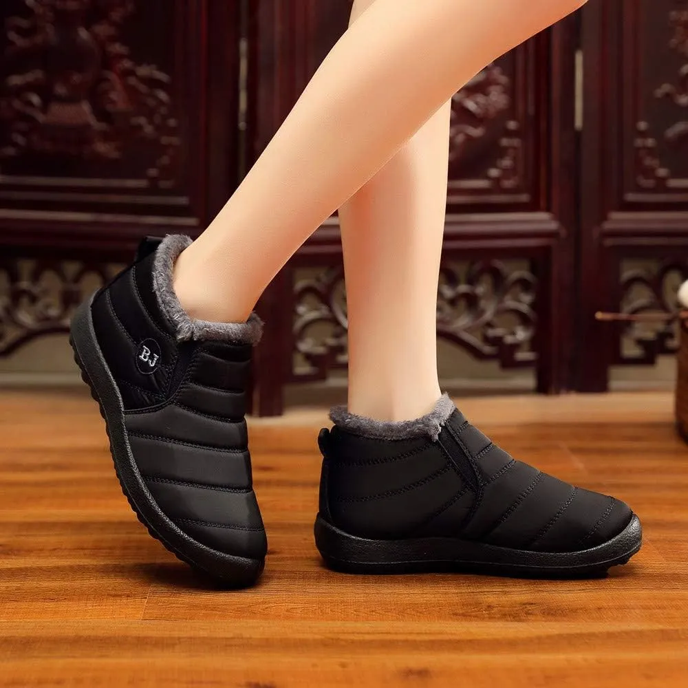 Women Snow Boots Waterproof Tall Slip on Winter Boots for Women Waterproof Snow Non Slip Snow Boots Womens Tall Womens Hunting Boots Waterproof Insulated Botas De Invierno Para Mujer Elegantes Largas