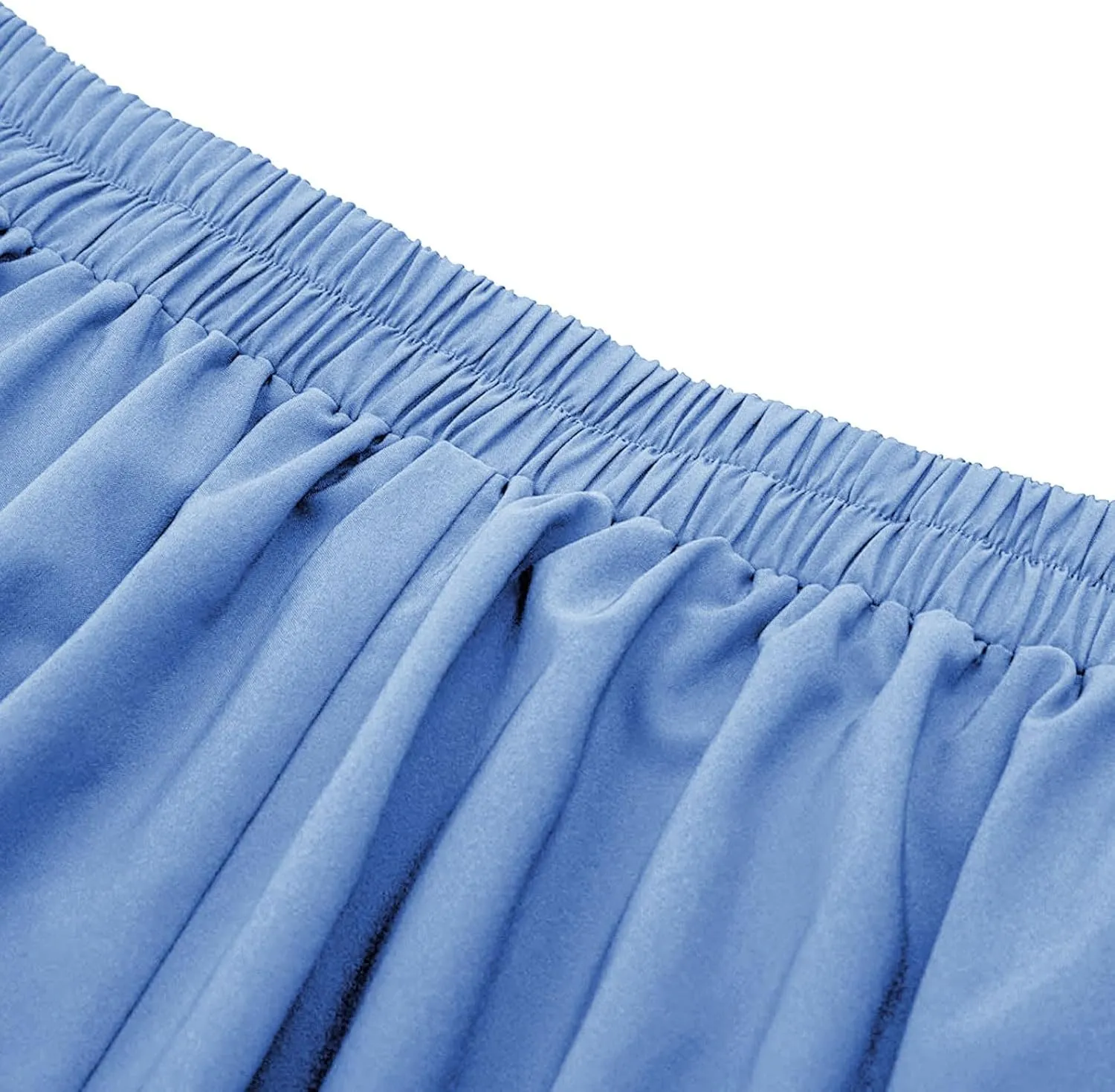 Women Vintage Skirt High Waist Pleated Button Skirts Midi A-Line Short Dress Fashion Casual Solid Swing Dresses