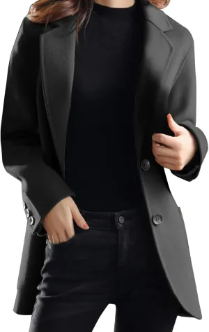 Women Winter Coat Lapel Long Sleeve Padded Leather Jacket Vintage Thicken Coat Casual Winter Jackets for Women