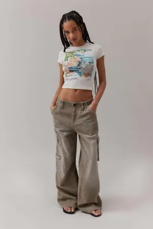 Women Y2K Baby Tees Vintage Graphic Print Crop Tops Aesthetic E-Girls Cute Shirt for Woman
