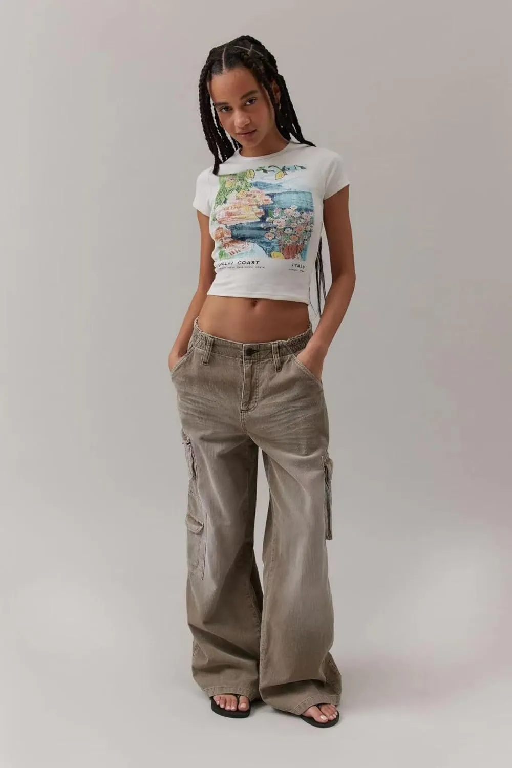 Women Y2K Baby Tees Vintage Graphic Print Crop Tops Aesthetic E-Girls Cute Shirt for Woman
