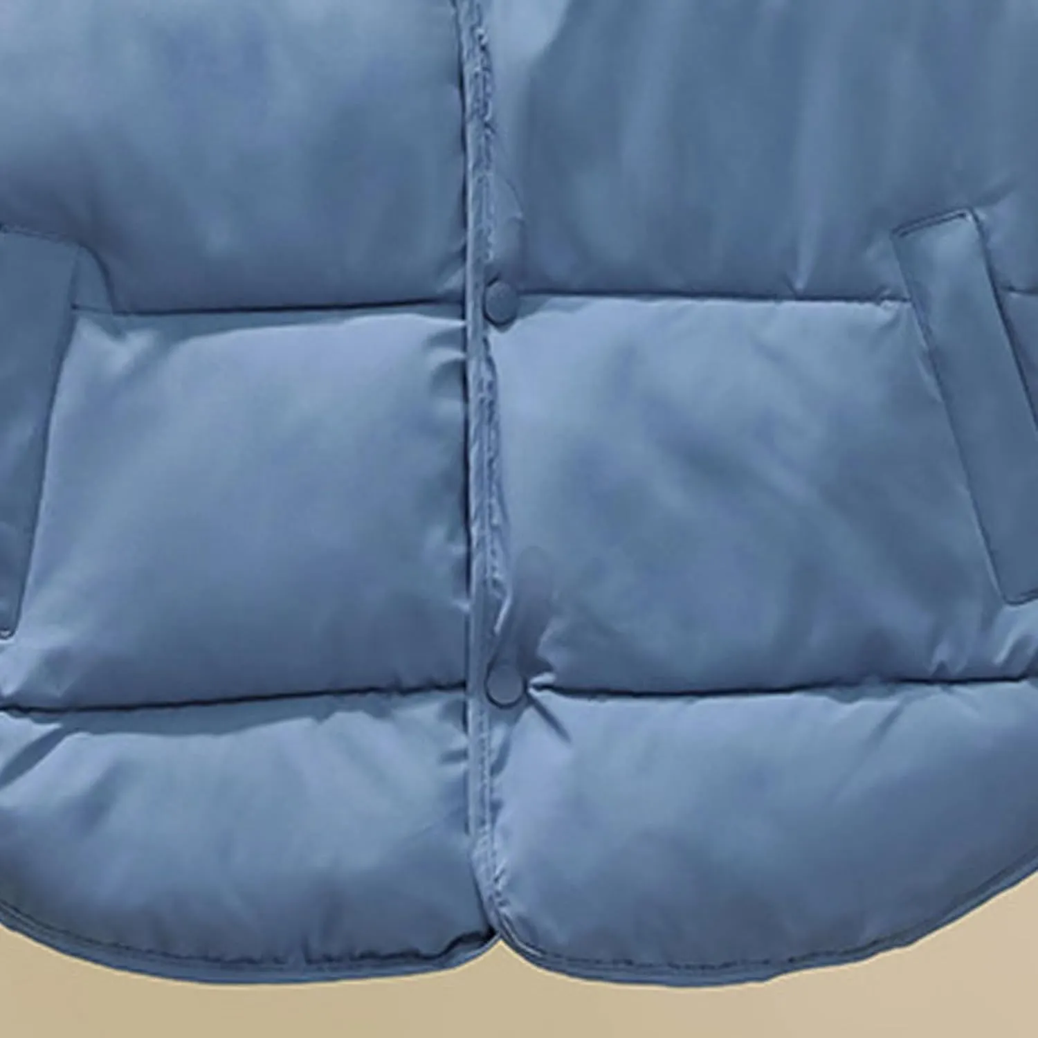 Women's Cropped Puffer Vests Sleeveless Stand Collar Winter Coats Lightweight Quilted Jacket Warm Short Down Coats Vest