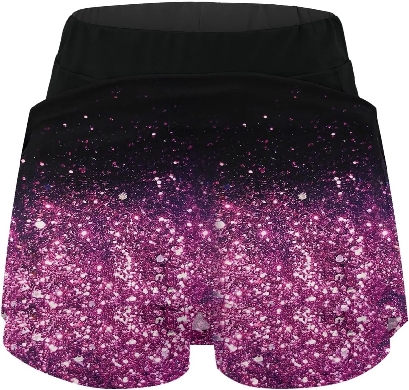 Womens Golf Skirts Skorts with Pockets 2025 New Casual Gradient Print High Waisted Tennis Skorts Gym Athletic Mini Yoga Skirt