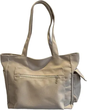 Womens Handbags Canvas Zipper Trendy Tote Bag Purse Top Handle Satchel Shoulder Bags Crossbody Messenger Bag