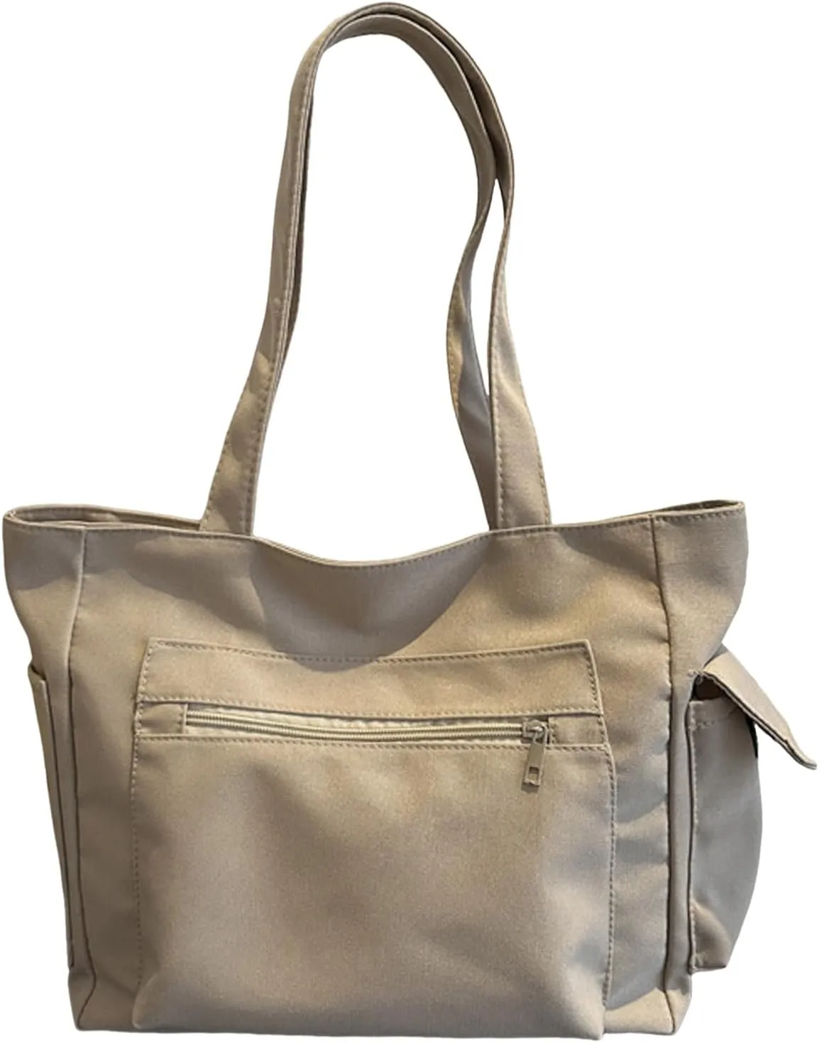 Womens Handbags Canvas Zipper Trendy Tote Bag Purse Top Handle Satchel Shoulder Bags Crossbody Messenger Bag