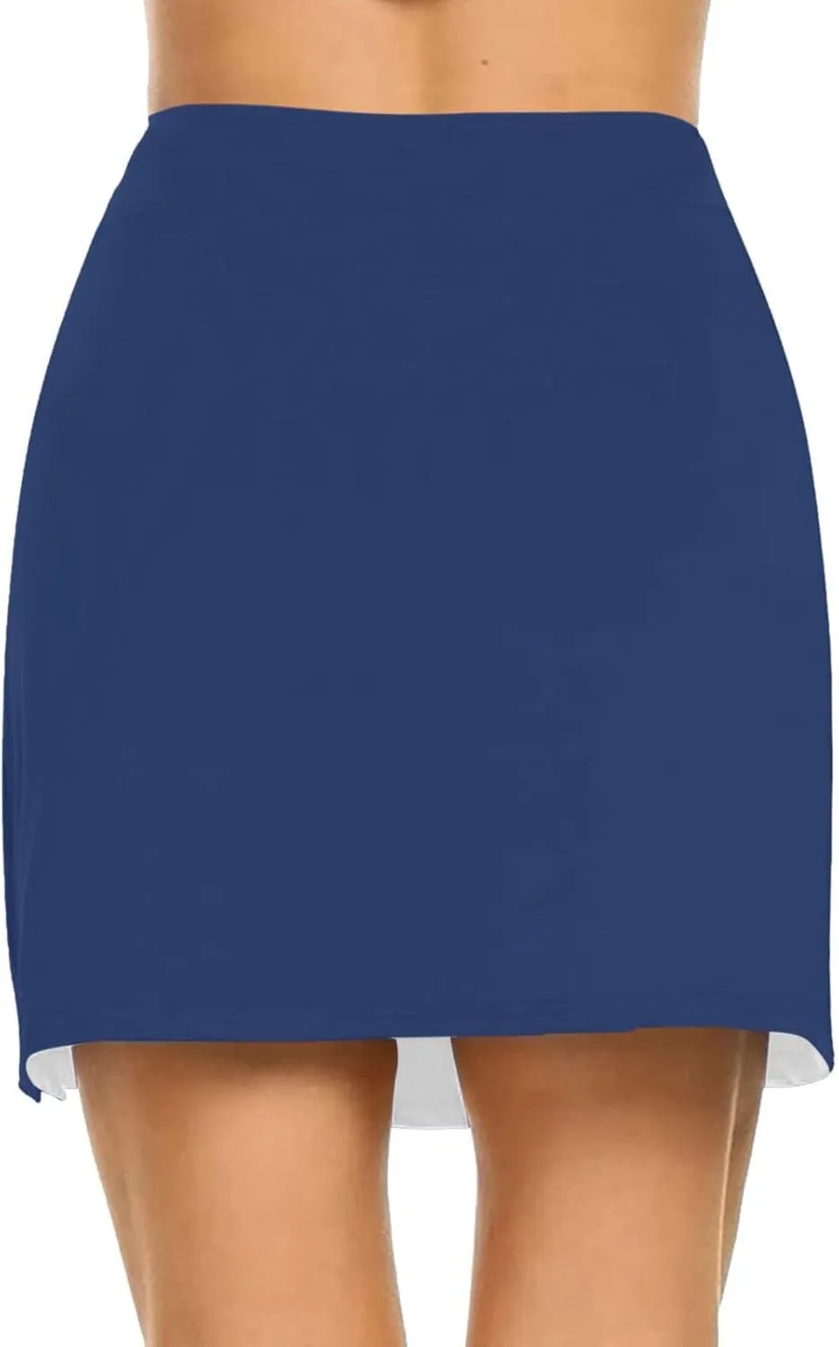 Women's High Waisted Tennis Skirts with Pockets Tummy Control Casual Liner Skorts A Line Workout Golf Skirts