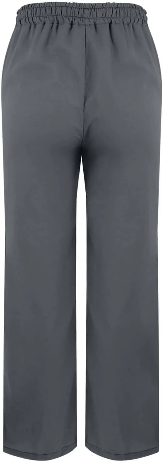 Womens Linen Wide Leg Pants Casual Loose Drawstring Beach Palazzo Harem Pants with Pockets